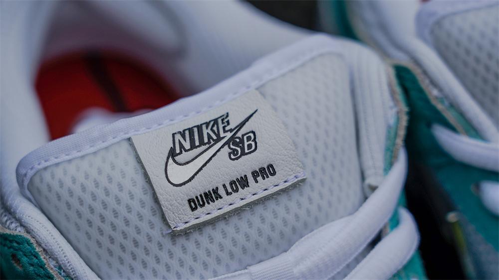 PK GOD APRIL Skateboards X NIKE DUNK SB White and Multi-color RETAIL MATERIALS READY TO SHIP